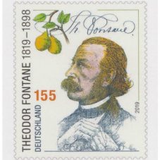 Briefmarke Theodor Fontane